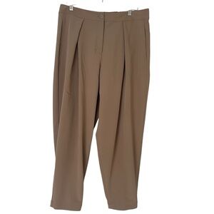 NWT Soft Surroundings Women's Large Pleated Trousers Ankle Pant